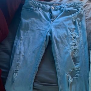 tommy hilfiger light blue jeans